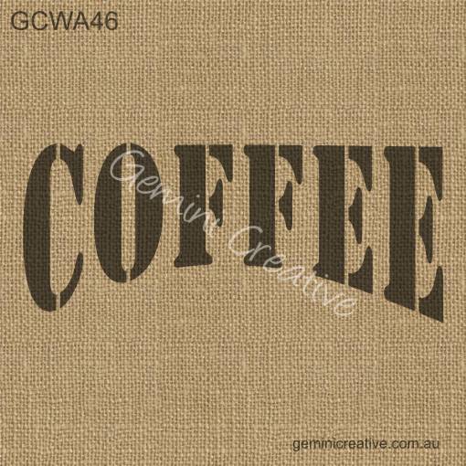 Coffee Stencils Graphic by Digital Gems · Creative Fabrica